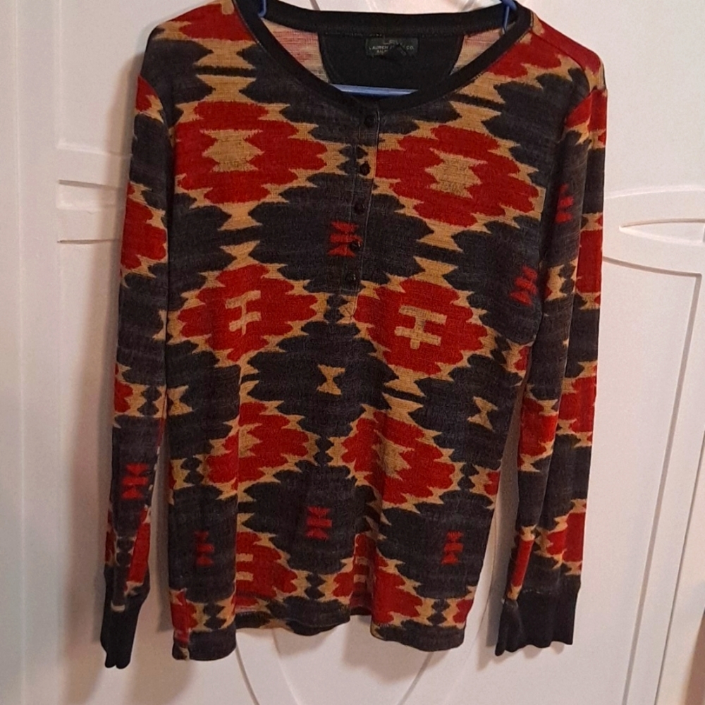 LRL Lauren Jean Co size XL top